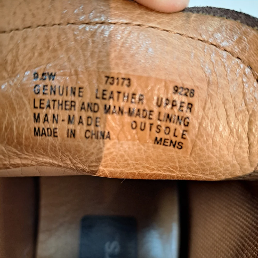 Timberland Men's Boots Brown Leather Lace Up Shoes Size 9.5 Wide - Picture 8 of 8